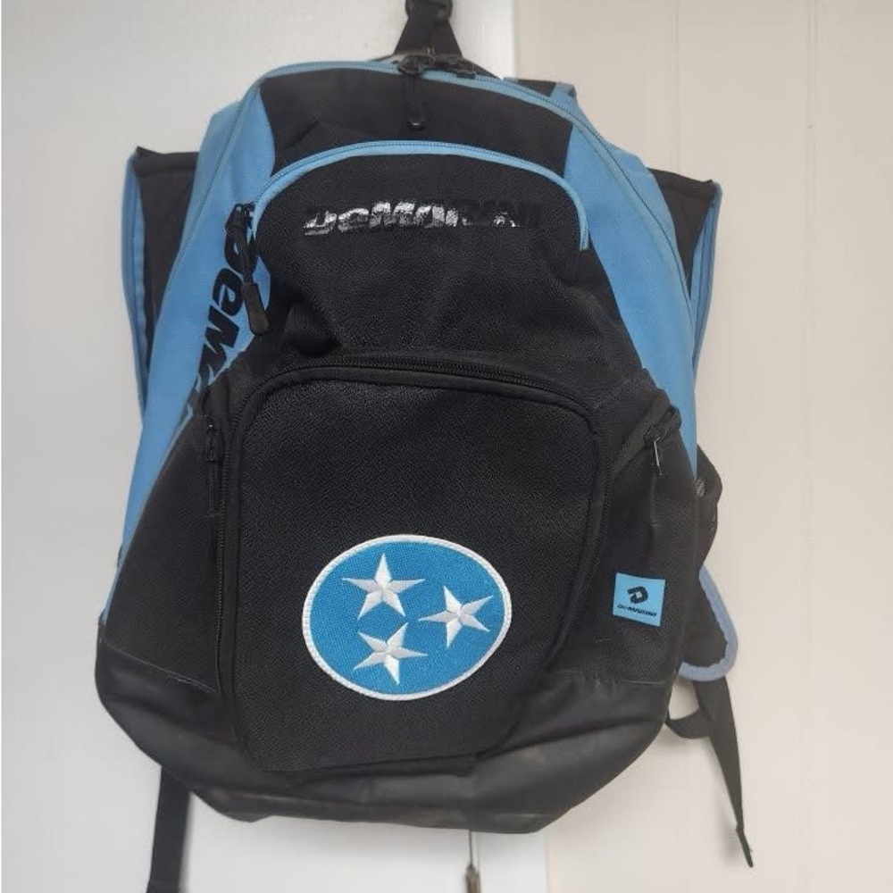Black and Blue Men's Backpack